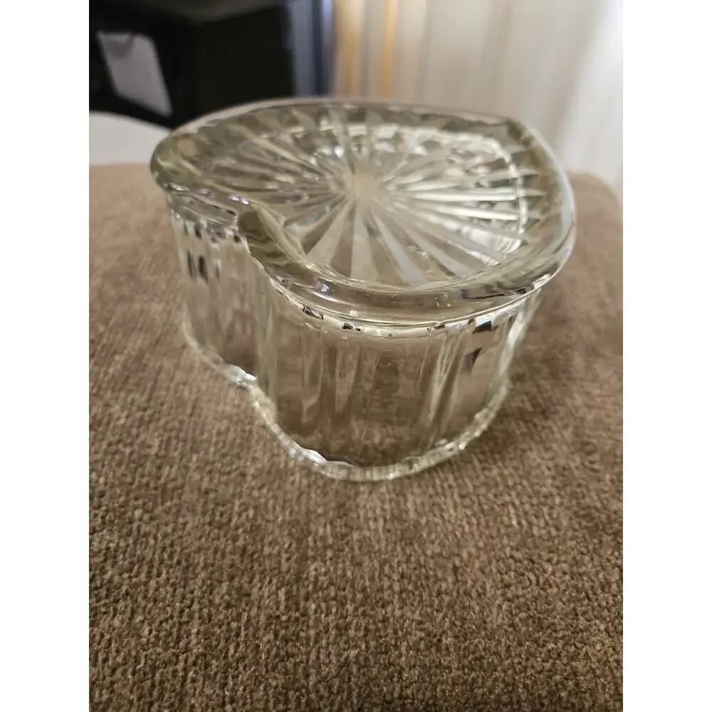Waterford Crystal Vintage Heart-Shaped Ring Dish